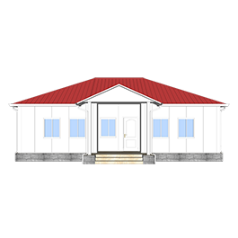 Heya-3B03-A Китай 3 комнаты сэндвич-панели дом самый продаваемый современный дизайн