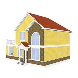 Villa di lusso - (Qb26) Nuovo popolare progetto di villa in acciaio con un design moderno e di alta qualità