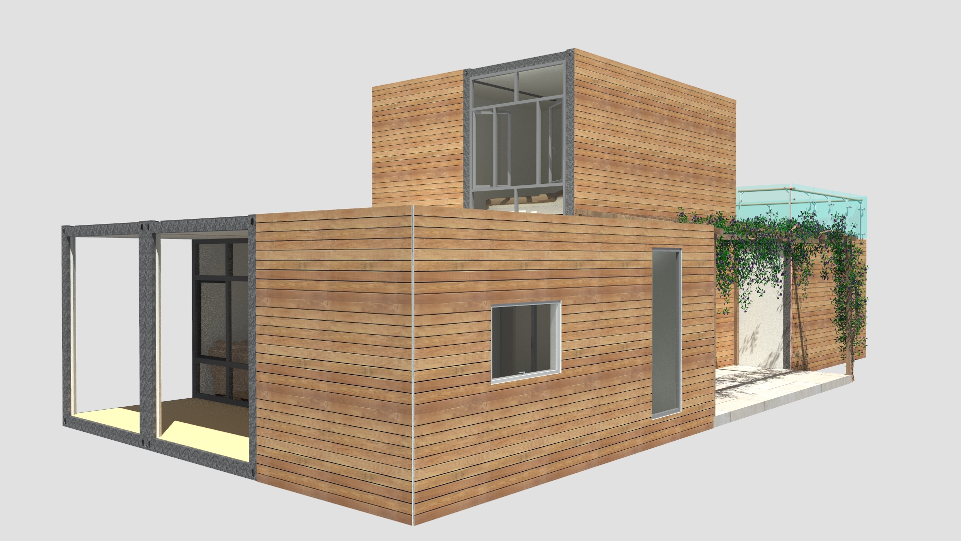 Жилой - (3x03) Китай DIY Living Containers Производители Prefab Container Home Поставщик