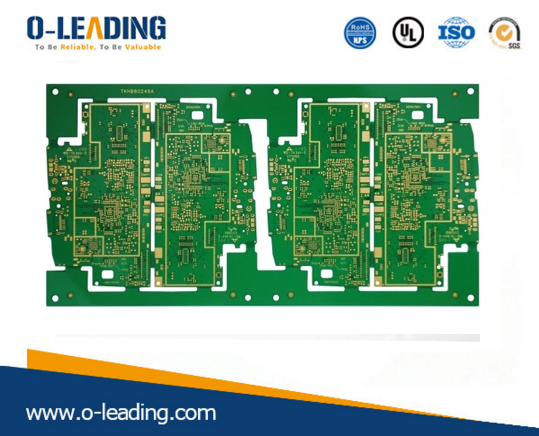 Base Material Megtron 6, used for 100G CFP (Optical module), high frequency PCB, Immersion Ag, blind/buried via holes