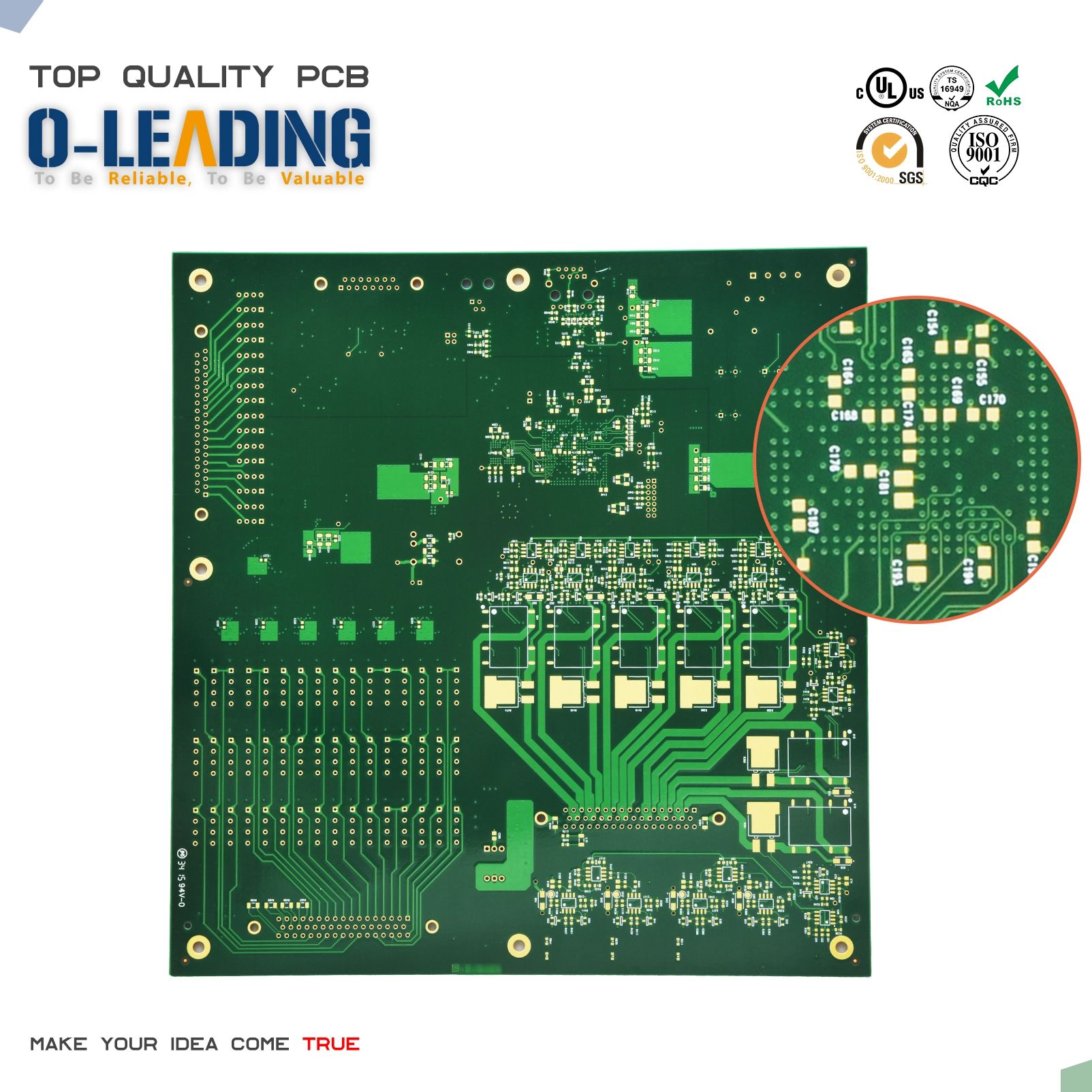 China High TG PCB supplier,customization HDI PCB Printed Circuit Boards Manufacturer
