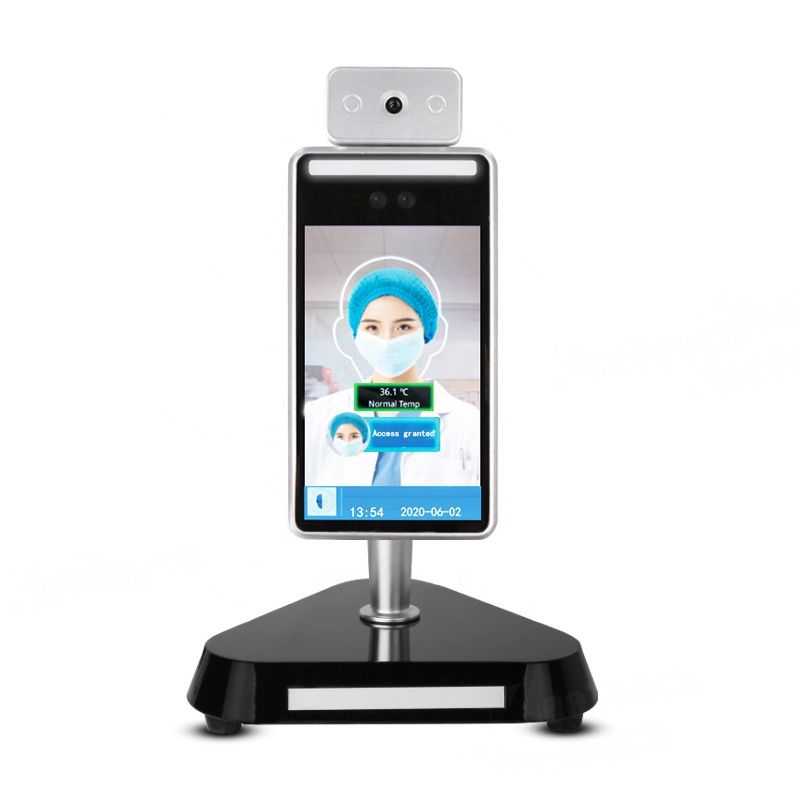 Face temperature measurement Walk Through Face recognition Thermal scanner
