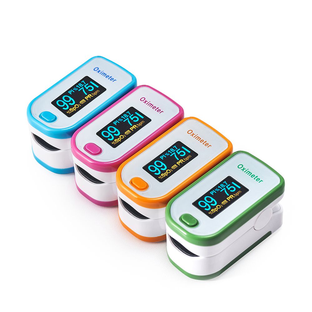 Finger Pulse Oximeter for Heart Rate Measurements