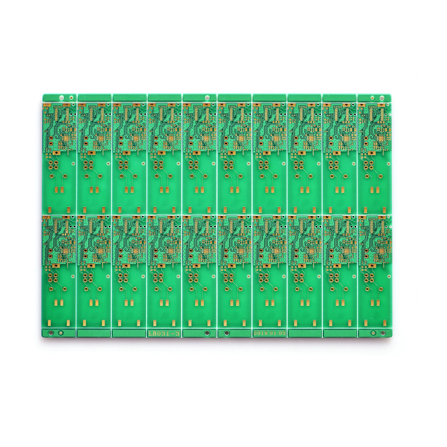 Green Solder Mask ENIG PCB Board FR4 Rigid Double layer PCB
