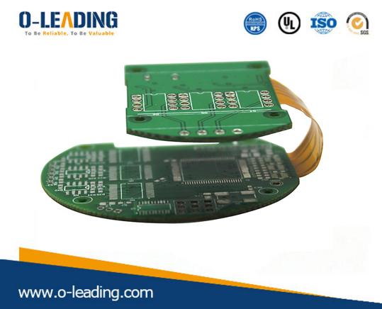 High frequency Flexible PCB Board for Automobiles,Surface finishing with Immersion Gold, Apply for industrial control,0.2 mm min hole size pcb,Flex-Rigid PCB Circuit Board