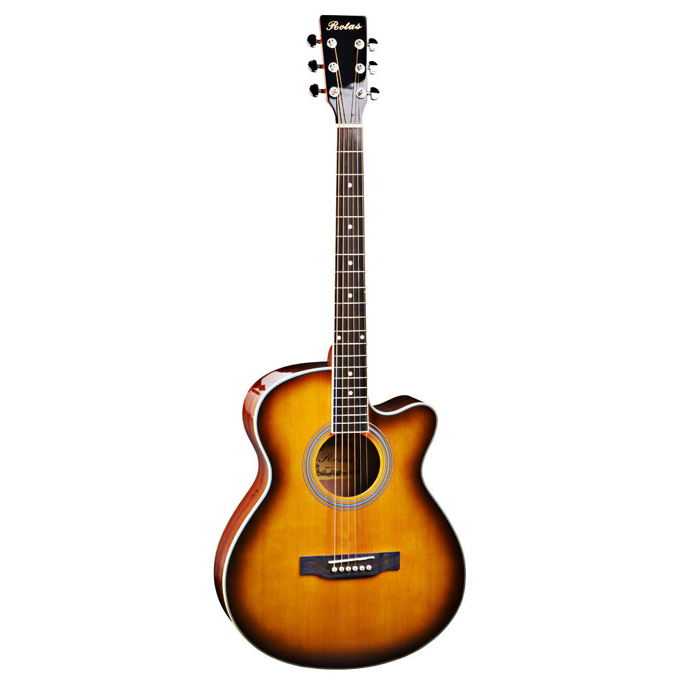 40inch spruce top with sapele back&side acoustic guitar