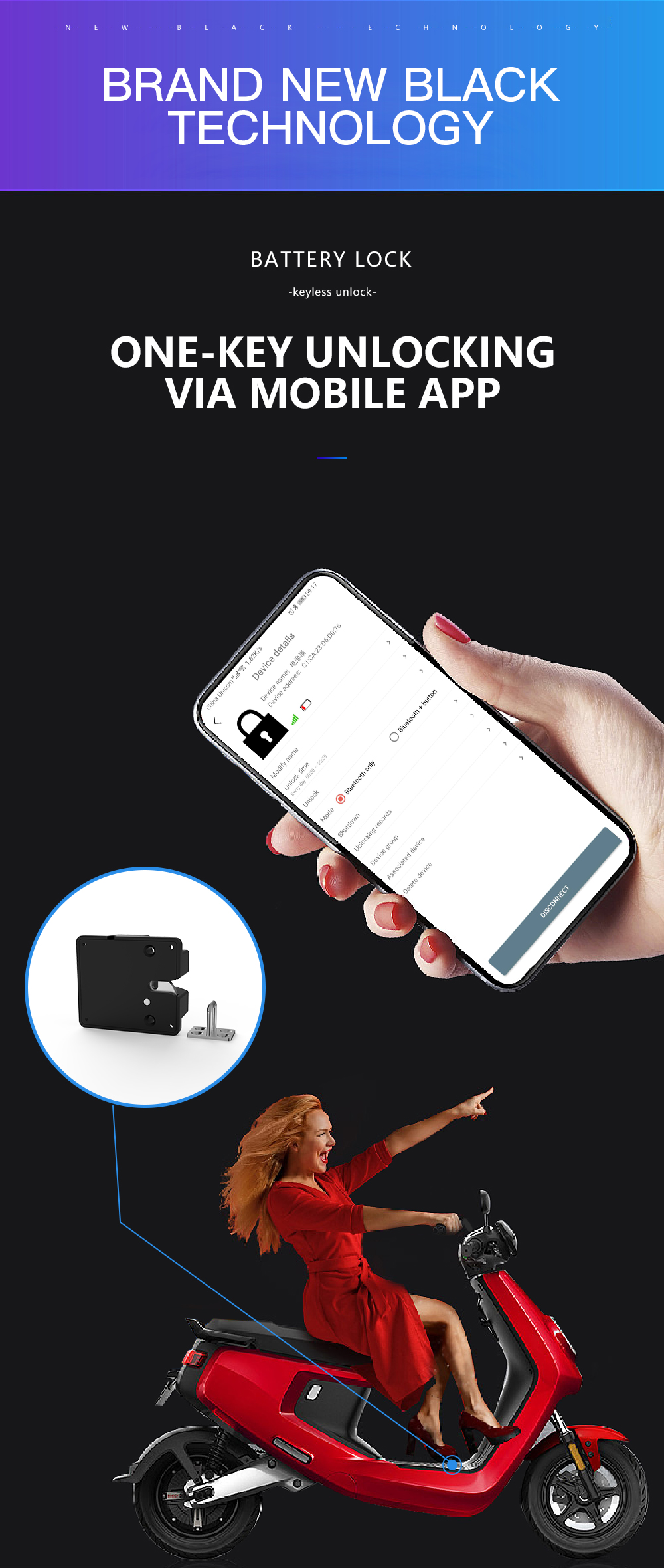 e bike battery lock