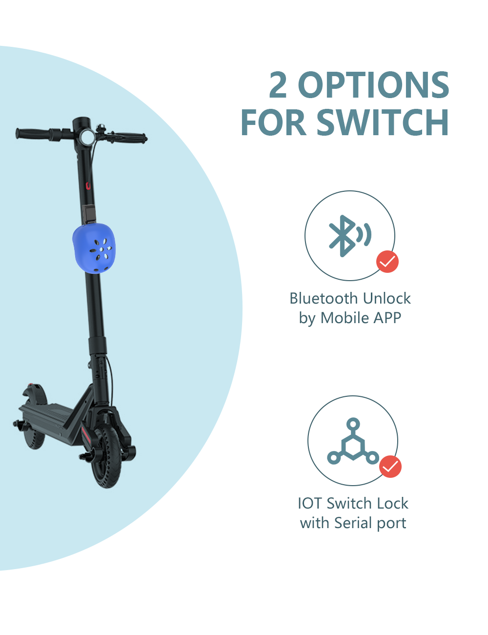 smart helmet lock
