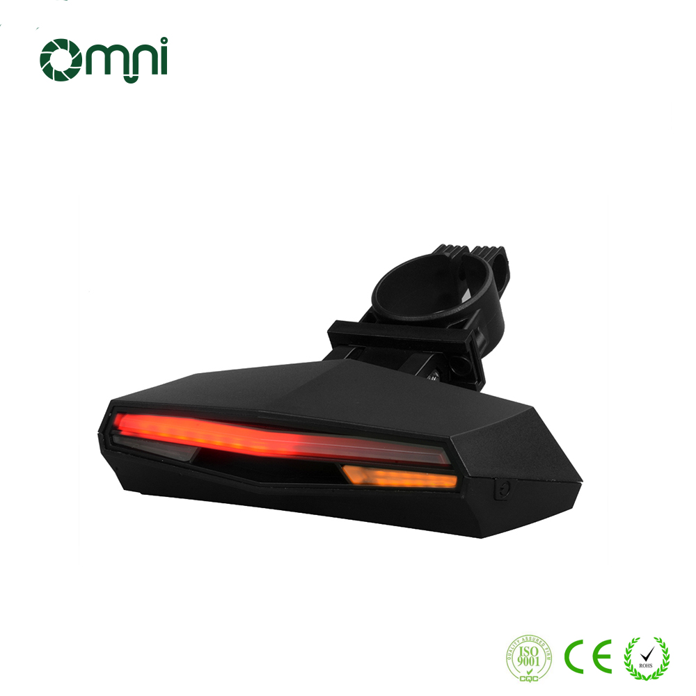 Portable Rechargeable LED USB Cycling Bike Light COB Tail Light Rear Bike Light Ready to Ship