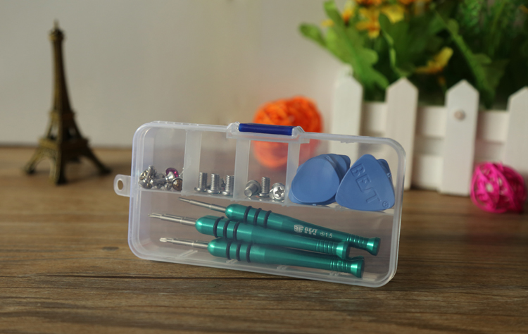 10 lattice Transparent plastic storage box BEST-R656