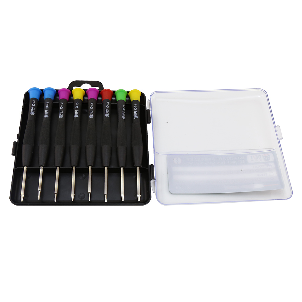 Best-8801A 8pcs Multi-fonction Screwdriver Set Outils de réparation de téléphone portable