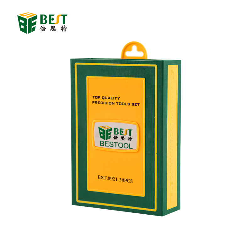BEST-8921 طقم أدوات إصلاح عالمي 38pcs للهاتف المحمول أدوات إصلاح