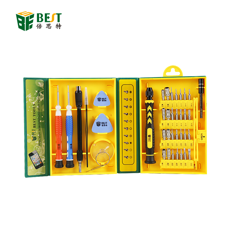 BEST-8921 38pcs Universal Repair Tool Kit Mobile Phone Repairing Tools