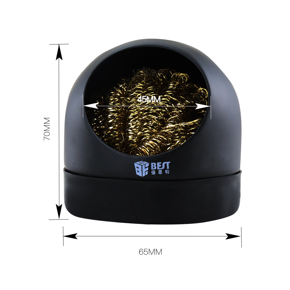 MELHOR ponta de ferro de solda bola limpa Remover Fio Esponja Scrubber Steer Wire Ball