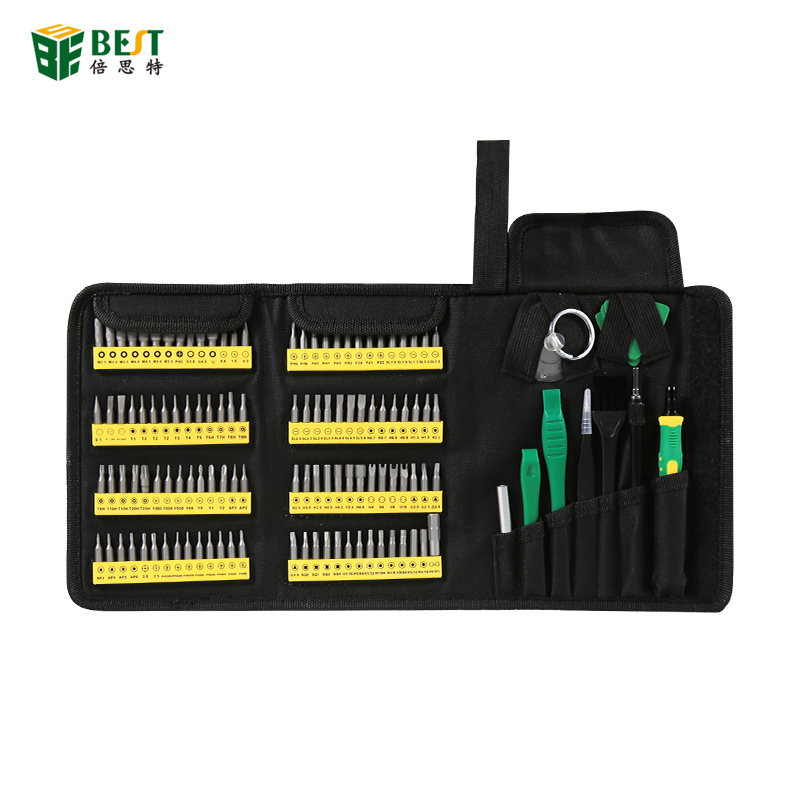 BST-117 126 em 1 Chave De Fenda Conjunto Chave De Fenda Magnética Bit Torx Chave De Fenda De Precisão Múltipla para Telefone Dispositivo Eletrônico Ferramenta de Mão