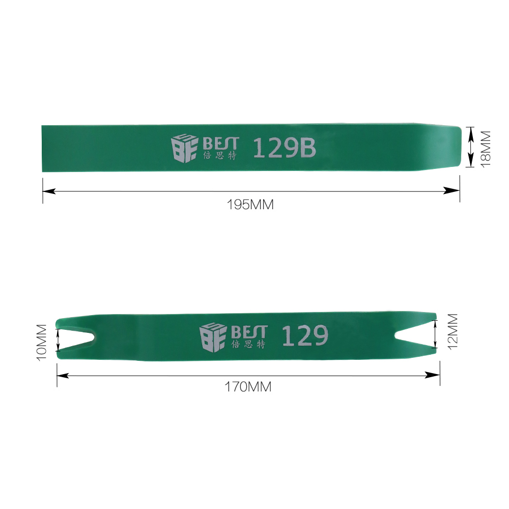 BST-129 plastic pry bar car interior trim removal tool 2PCS/SET