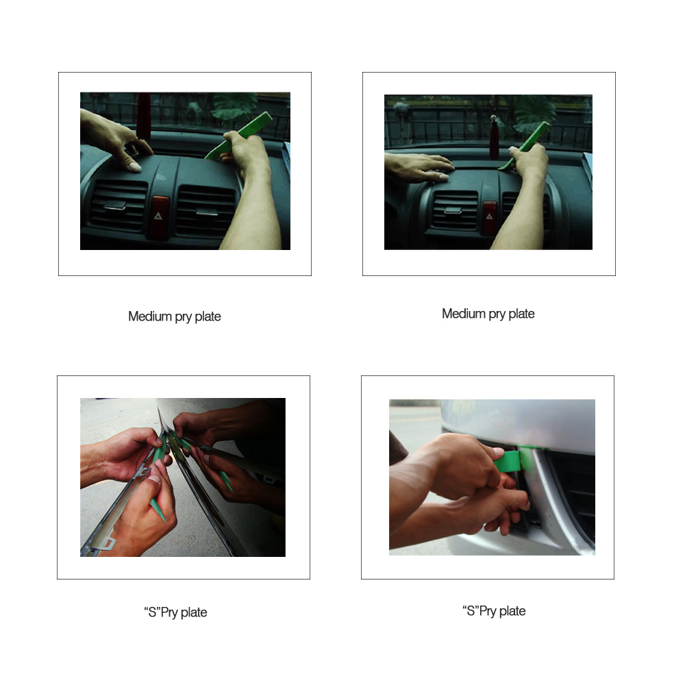 BST-129 plastic pry bar car interior trim removal tool 2PCS/SET
