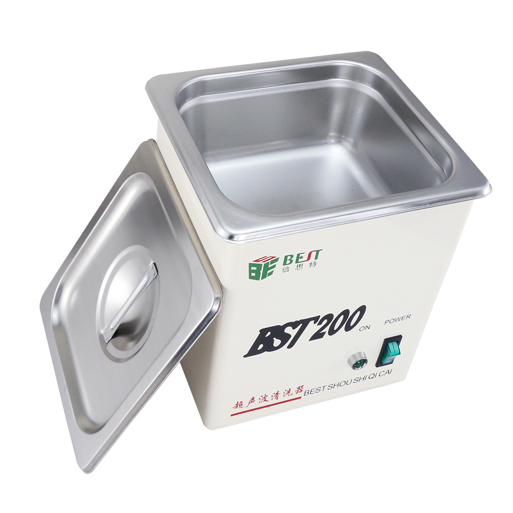 BST-200 China Supplier Stainless steel ultrasonic cleaner homemade