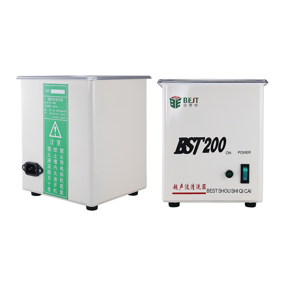 BST-200 China Supplier Stainless steel ultrasonic cleaner homemade