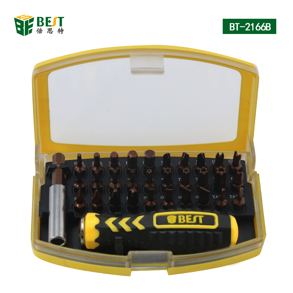 BST-2166B Precision multi-function screwdriver set maintenance of bicycle Household appliances disassemble hand tools set