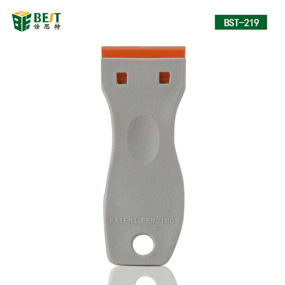 BST-219 Phone LCD Glue Remover Scraper with 2 pcs Blades For Mobile Phone Cellphone Tablet Screen Repair Cleaning Tools Cleaner Brush