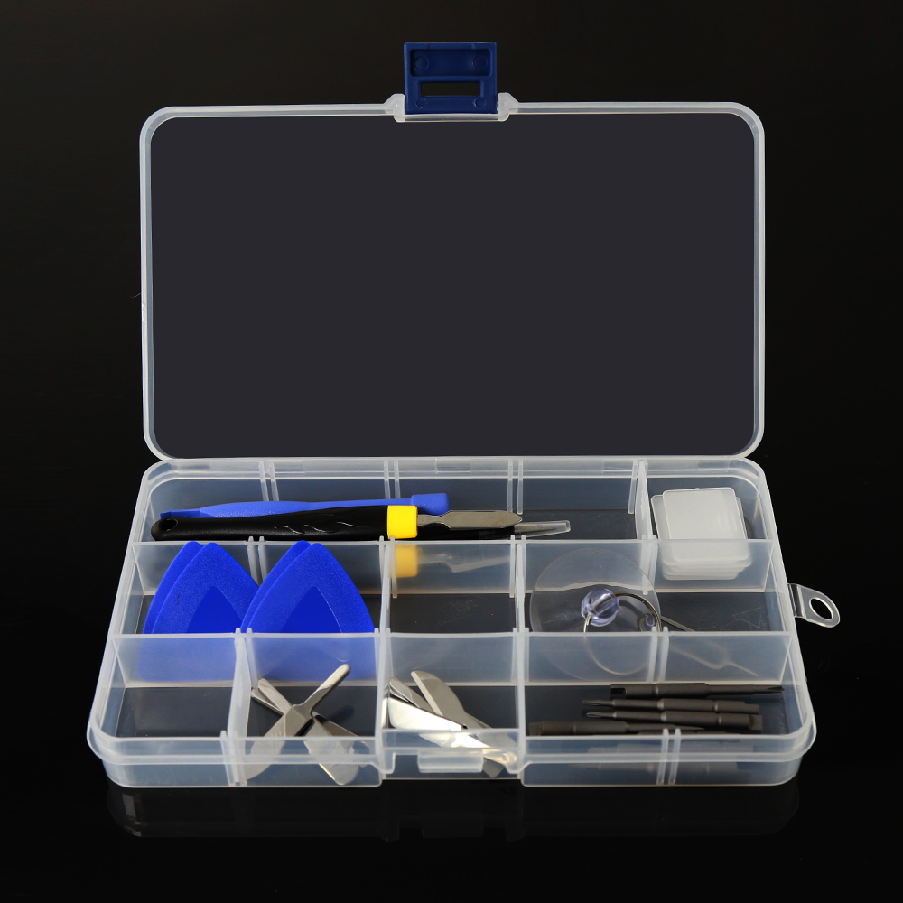 BST-657 15 lattices Transparent plastic storage box