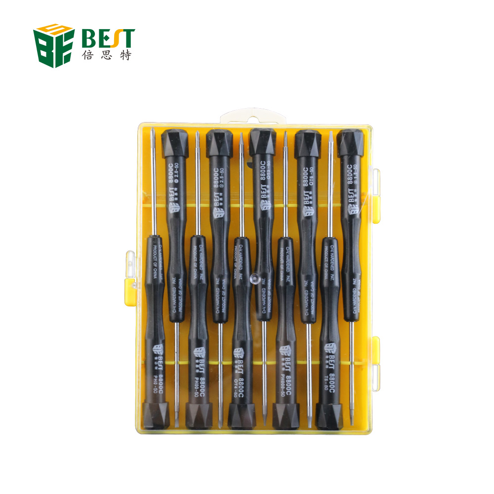 BST-8800C 10pcs 정밀도 드라이버 공장 공급 업체 설정
