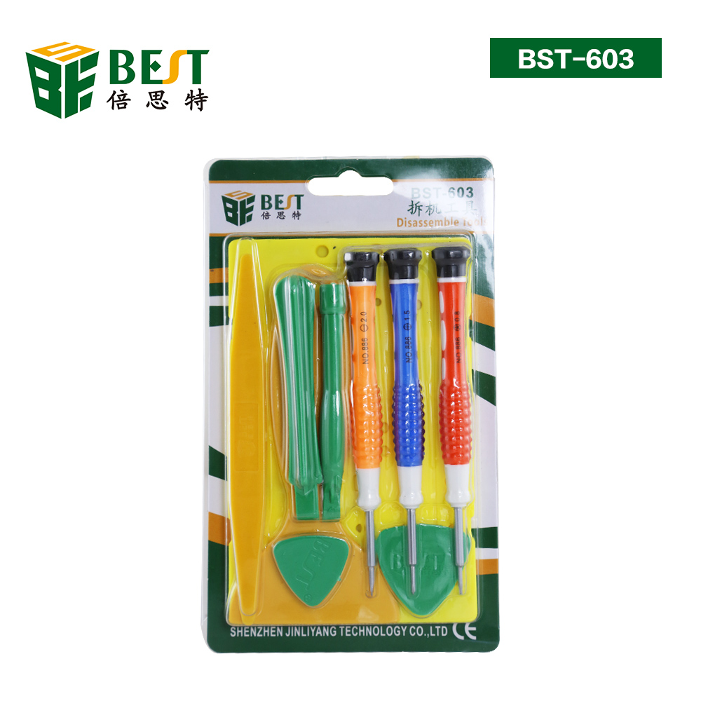 Cell phone repair kit factory  assemble disassemble tools BEST-603