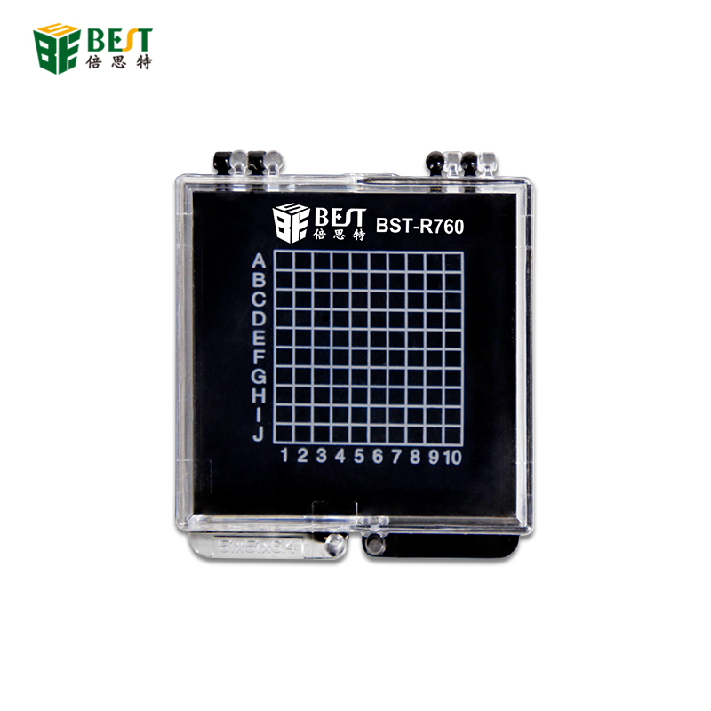 Bestool 760 ที่มีคุณภาพสูง ESD กล่องเก็บ CLAMSHELL กรณี CPU Component Box สำหรับ Intel 775 1155 1156 0ther IC กล่องป้องกัน