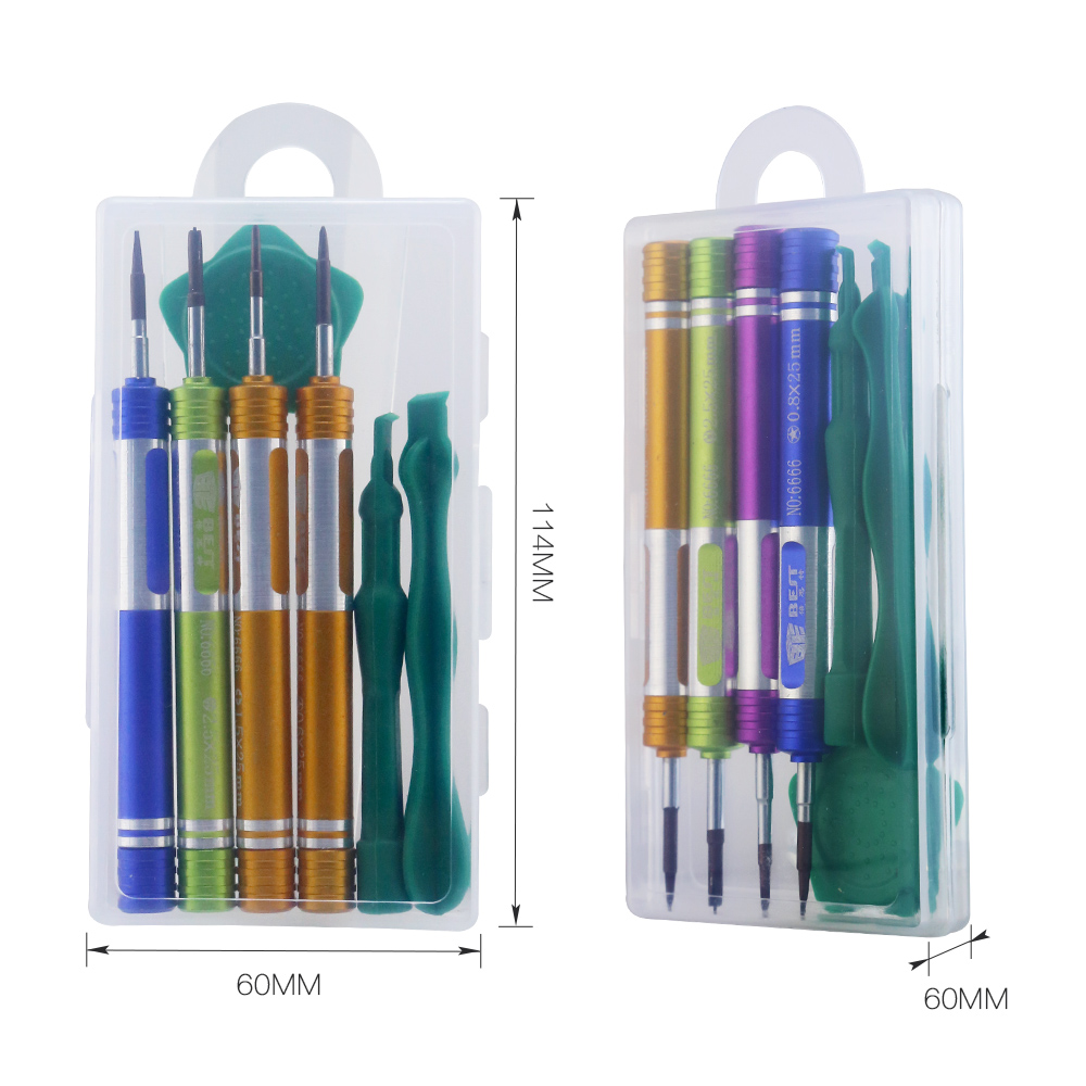 BST-6666 y 형 스크루 드라이버 비트 휴대 전화 수리 도구 키트 Spudger Pry Opening Screwdriver Set