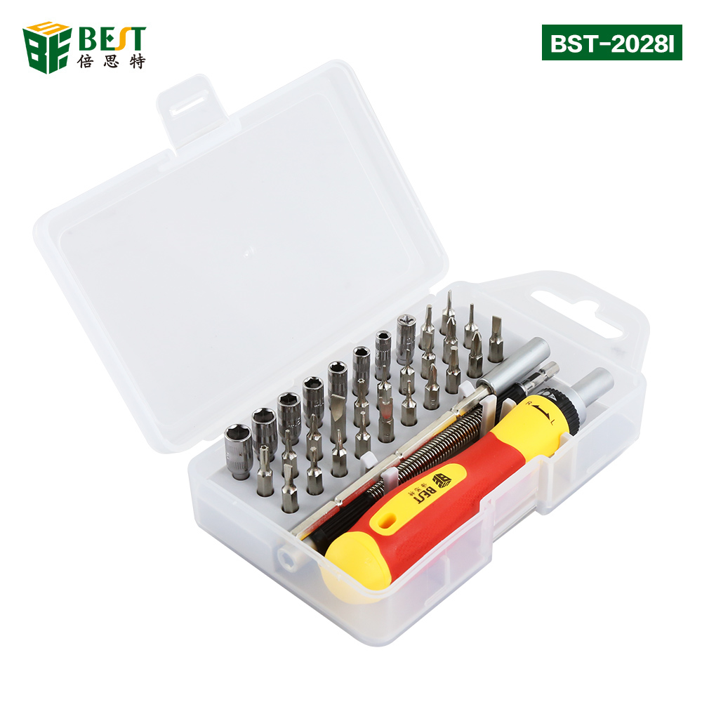 新しい到着ドライバーセット精密ツールは携帯電話、コンピュータとラップトップBEST-2028IをReparingためのドライバーセット