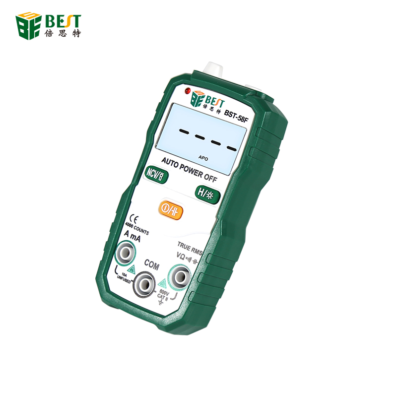 BST-58F Non-contact Digital Multimeter DC/AC voltage current tester Auto Power off Digital Multimeter Tester