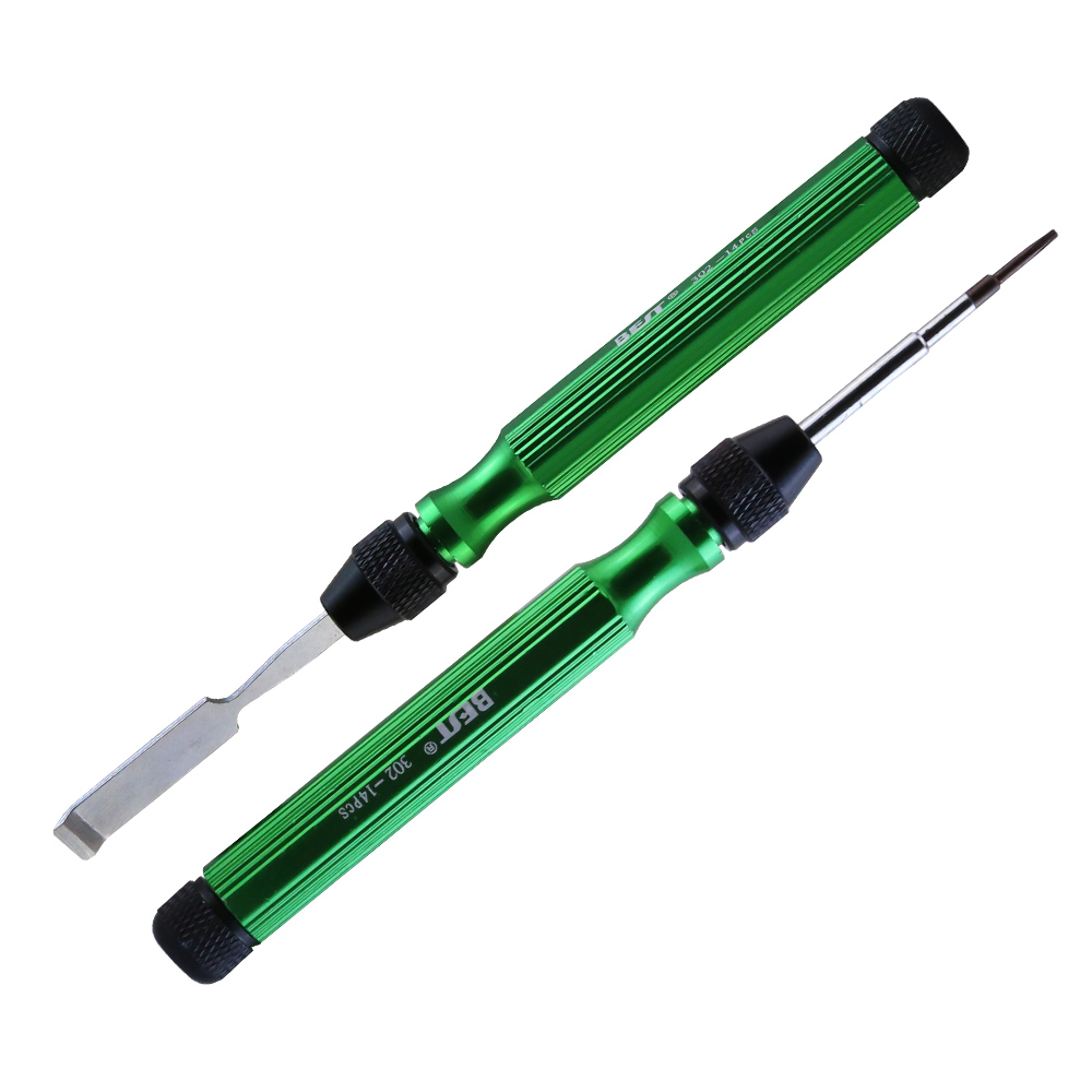 Screwdriver spudger metal pry telecom tools kit BST-302
