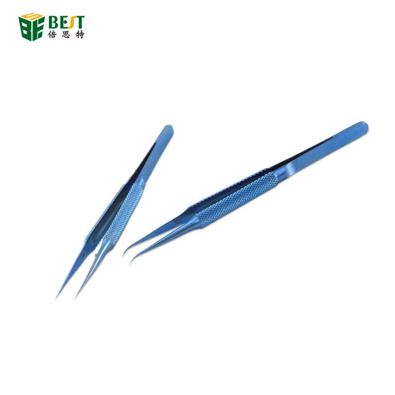Y20 / Y21 Titan-Legierung Pinzette Professionelles Wartungstool 0,15mm Rand-Fingerabdruck Pinzette Apple Motherboard Kupferdraht