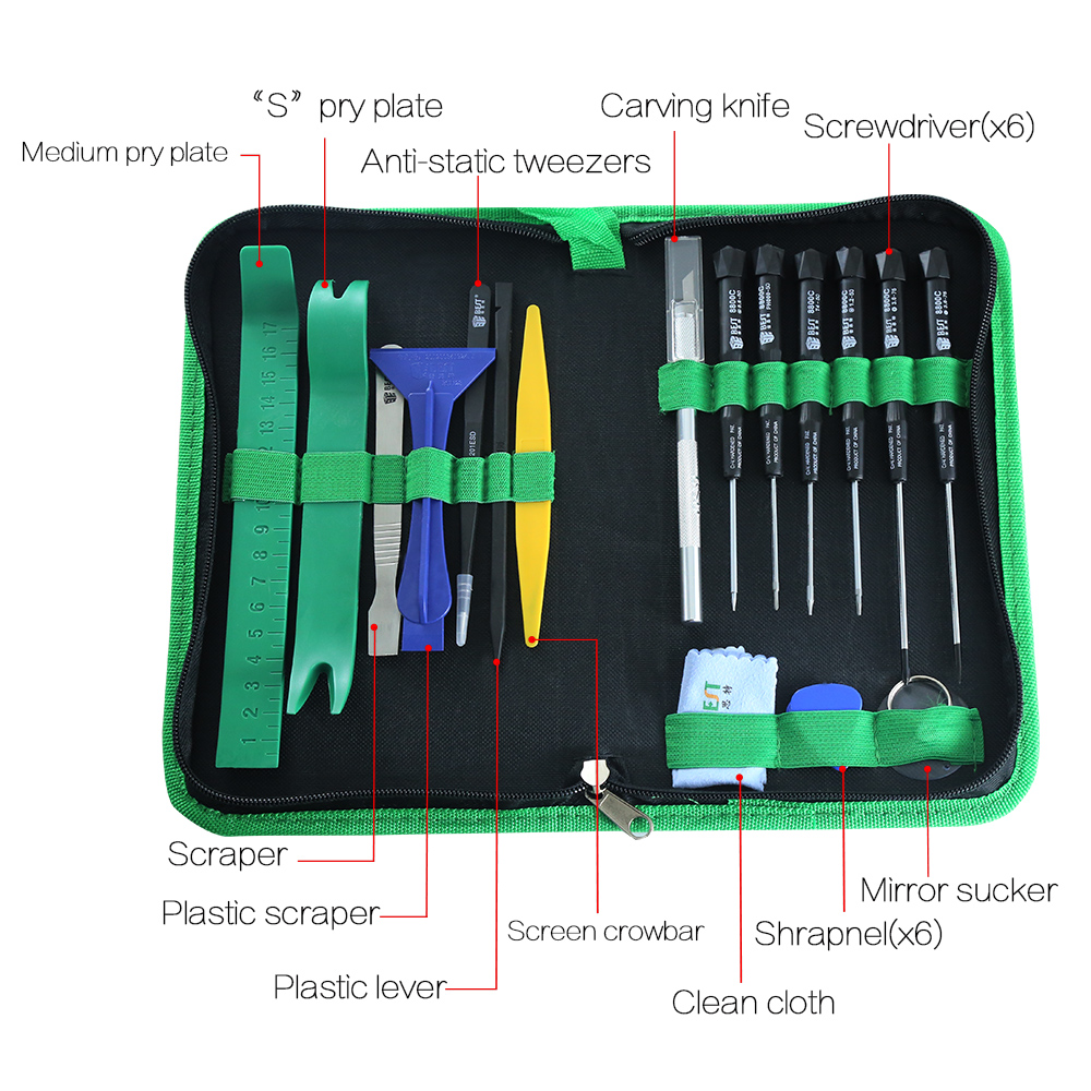 Оптовые продажи горячих Ремонт мобильных телефонов Tool Kit BST-112