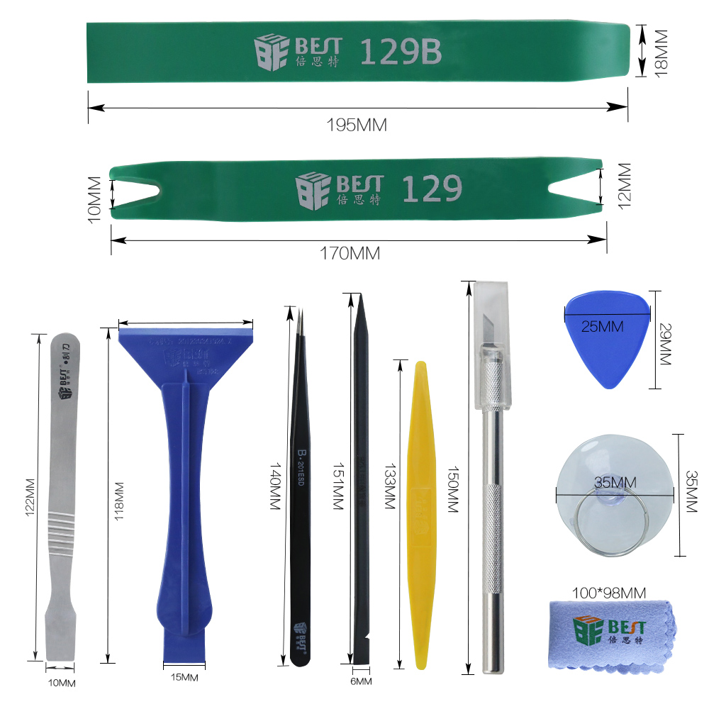 Оптовые продажи горячих Ремонт мобильных телефонов Tool Kit BST-112