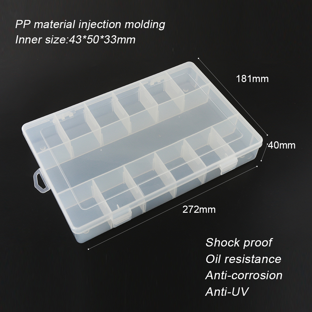 lattices Transparent plastic storage box BST-658