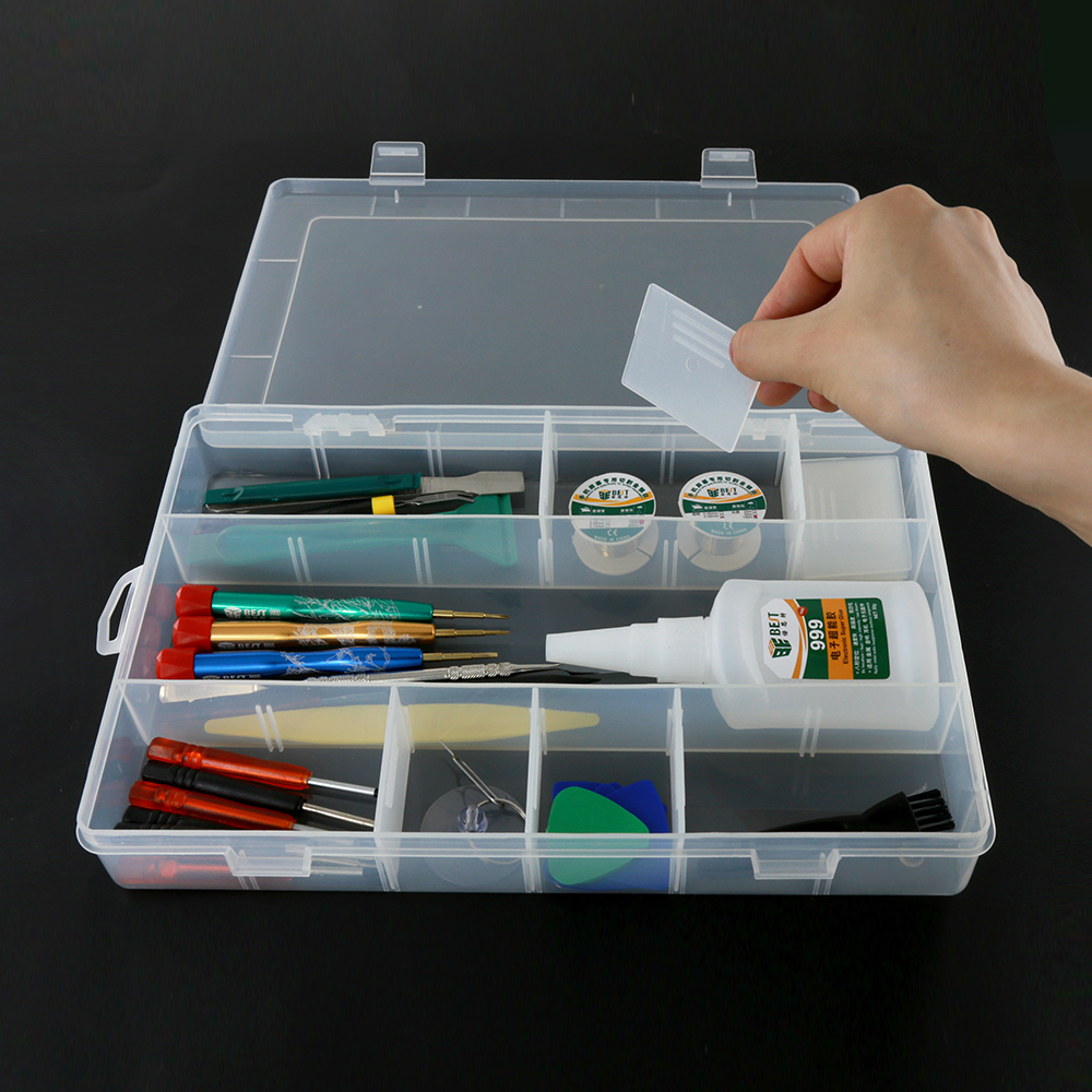 lattices Transparent plastic storage box BST-658