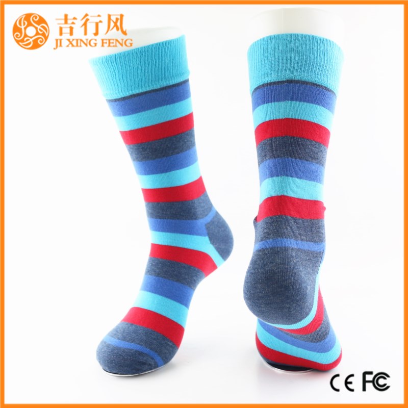 benutzerdefinierte Männer gestreifte Socken Lieferanten und Hersteller China Großhandel benutzerdefinierte Männer gestreifte Socken