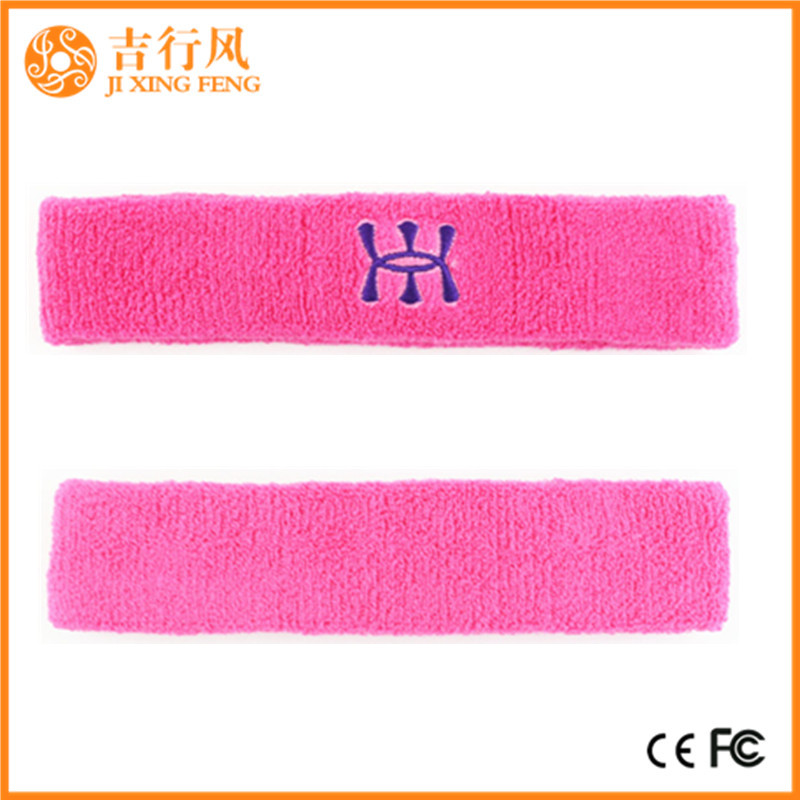 China sports towel headband suppliers and manufacturers supply cotton towel headband manufacturer