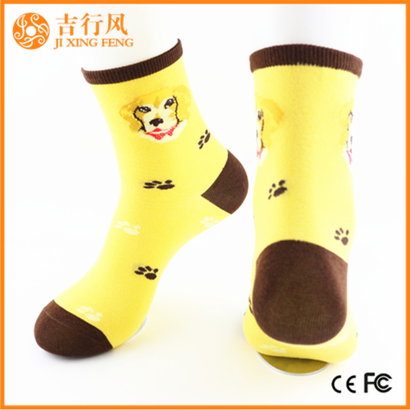 mujeres animales diversión calcetines fabricantes al por mayor costumbre niña dulce animal calcetines