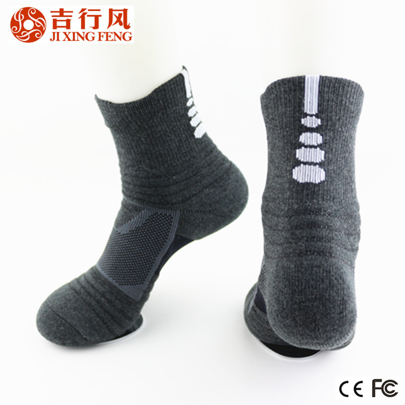 World Best Basketball meias fabricantes Atacado China meias atléticas para o homem