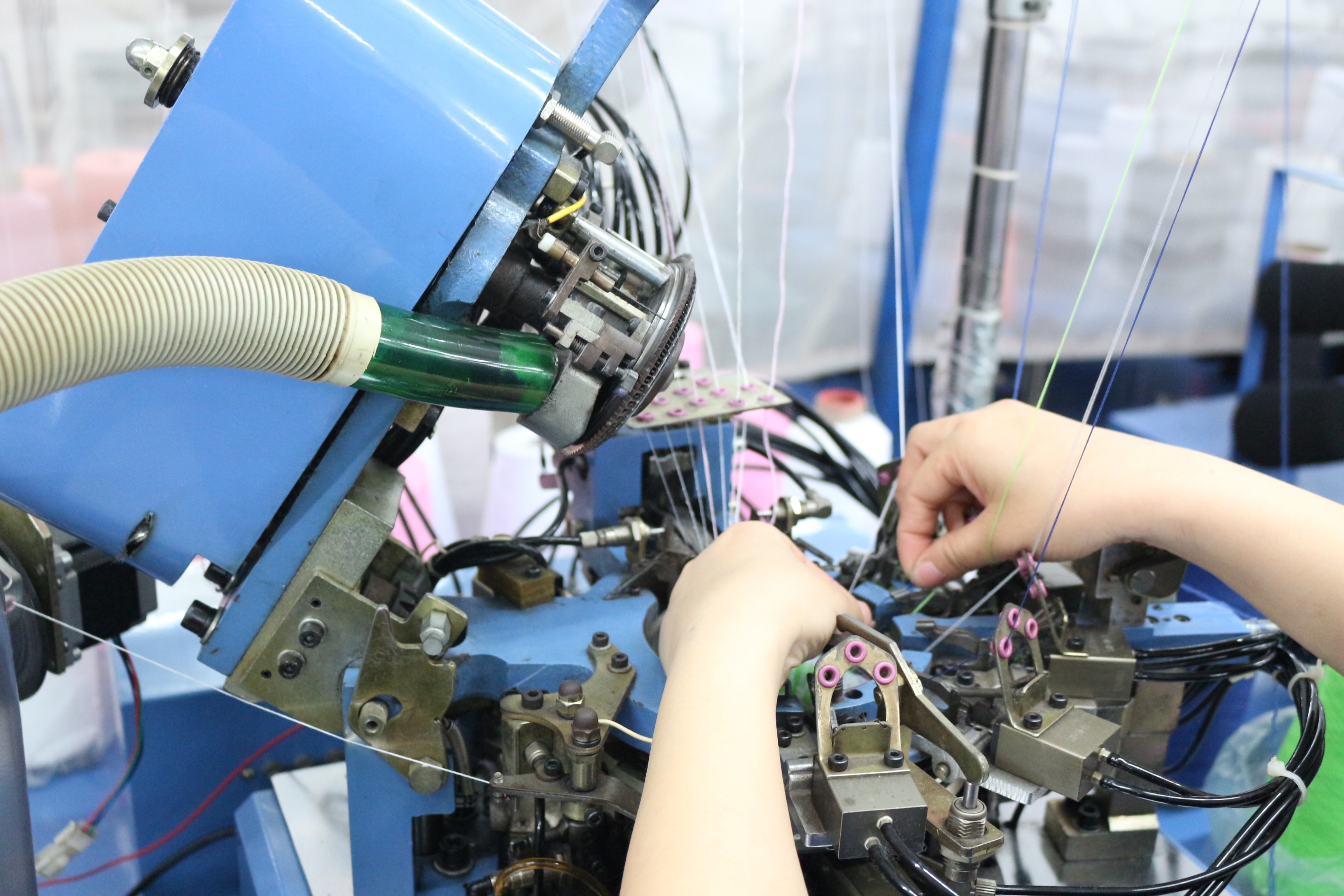 Socks Knitting Process