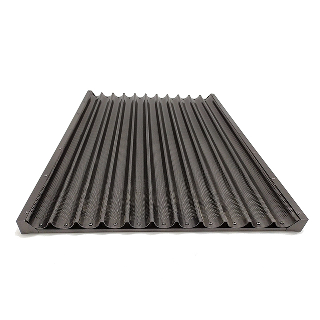 11 rzędów nieprzywierająca aluminiowa miska bagietki