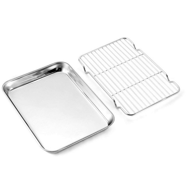 201/304 رف التبريد الفولاذ المقاوم للصدأ مع صينية الخبز- TSCR03