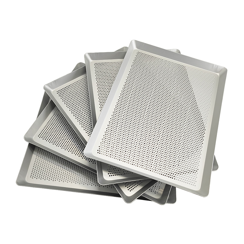 40x30 Aluminum Perforated Baking Tray