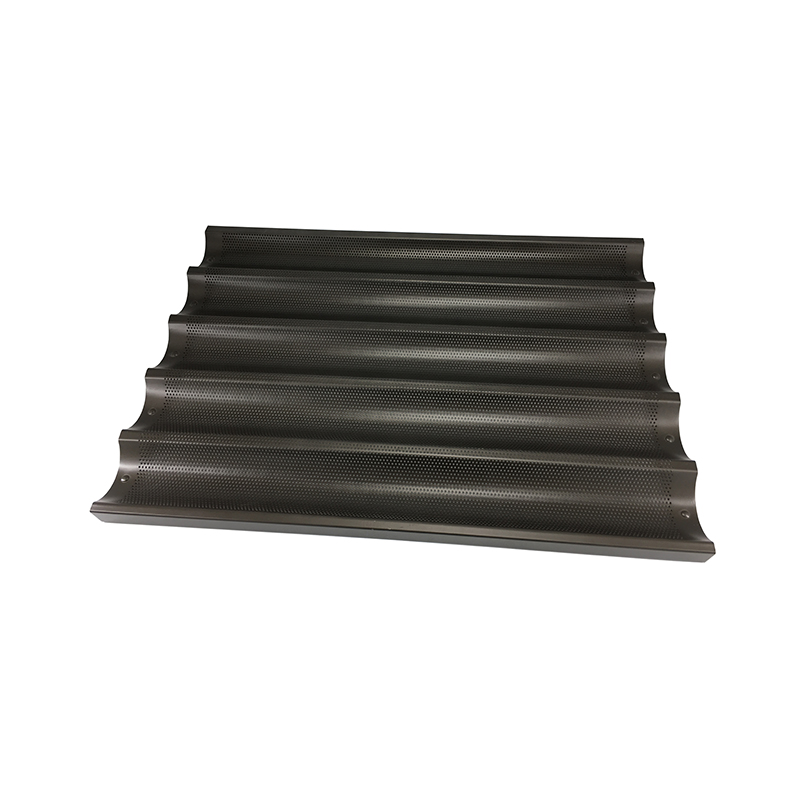 5 tragamonedas bandeja de baguette de pan de pan francés para hornear