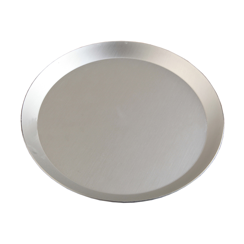 Panela de pizza de alumínio anodizado redondo