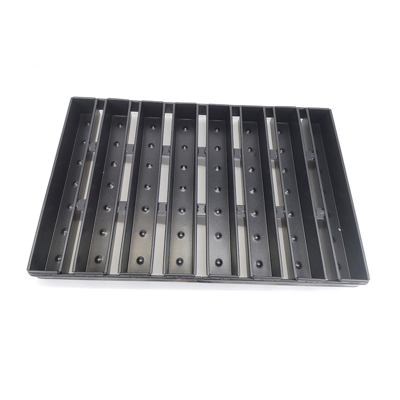 طقم صواني خبز رغيف 8 أحزمة