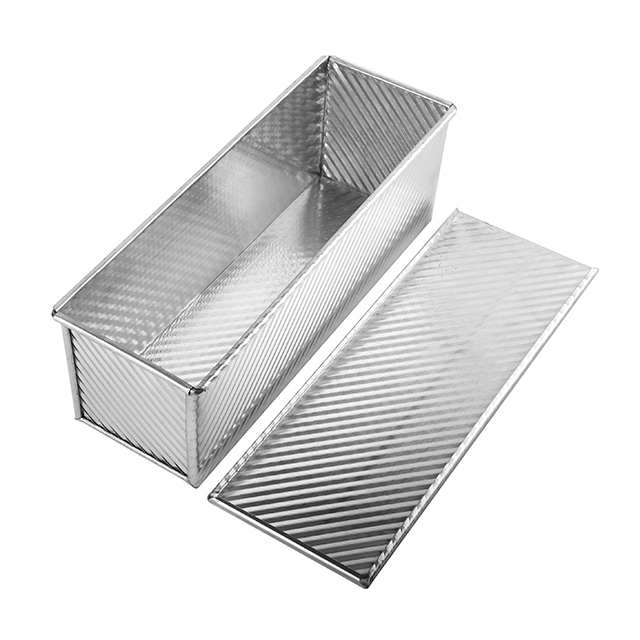Aluminum Anodized Corrugated Loaf Pan Toast Box TSTP037-TSTP046